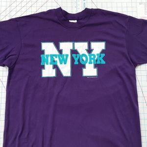 New York 1991 T-shirt Vintage Single Stitch